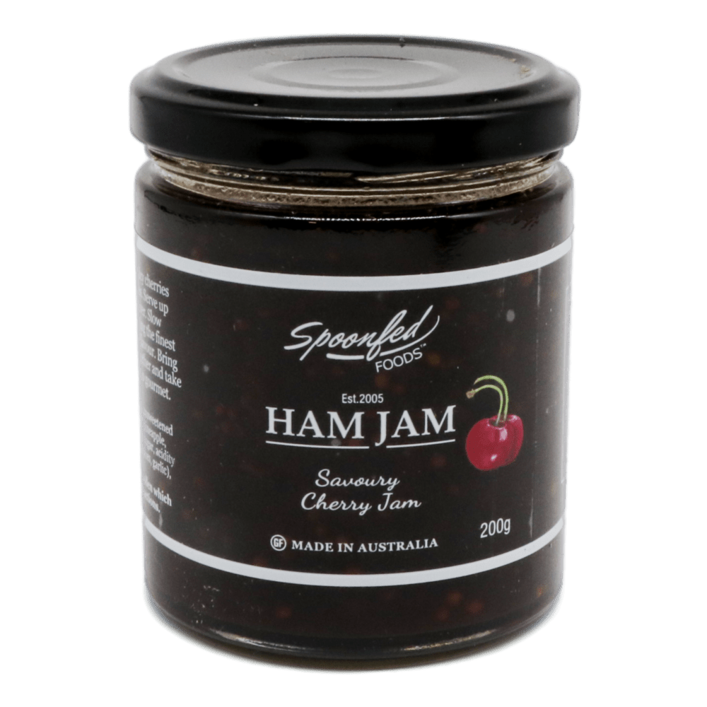 'Ham Jam' Savoury Cherry Jam 200g (Spoonfed Foods) - Jams, Relishes & Chutneys - The Meat Wagon