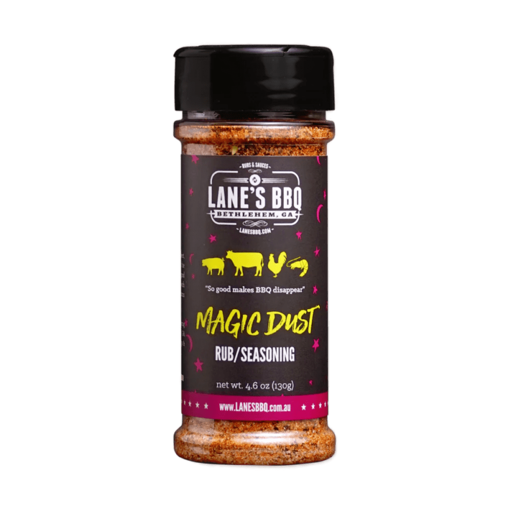 Magic Dust Rub/Seasoning 130g (Lane's BBQ) - Rubs & Seasonings - The Meat Wagon