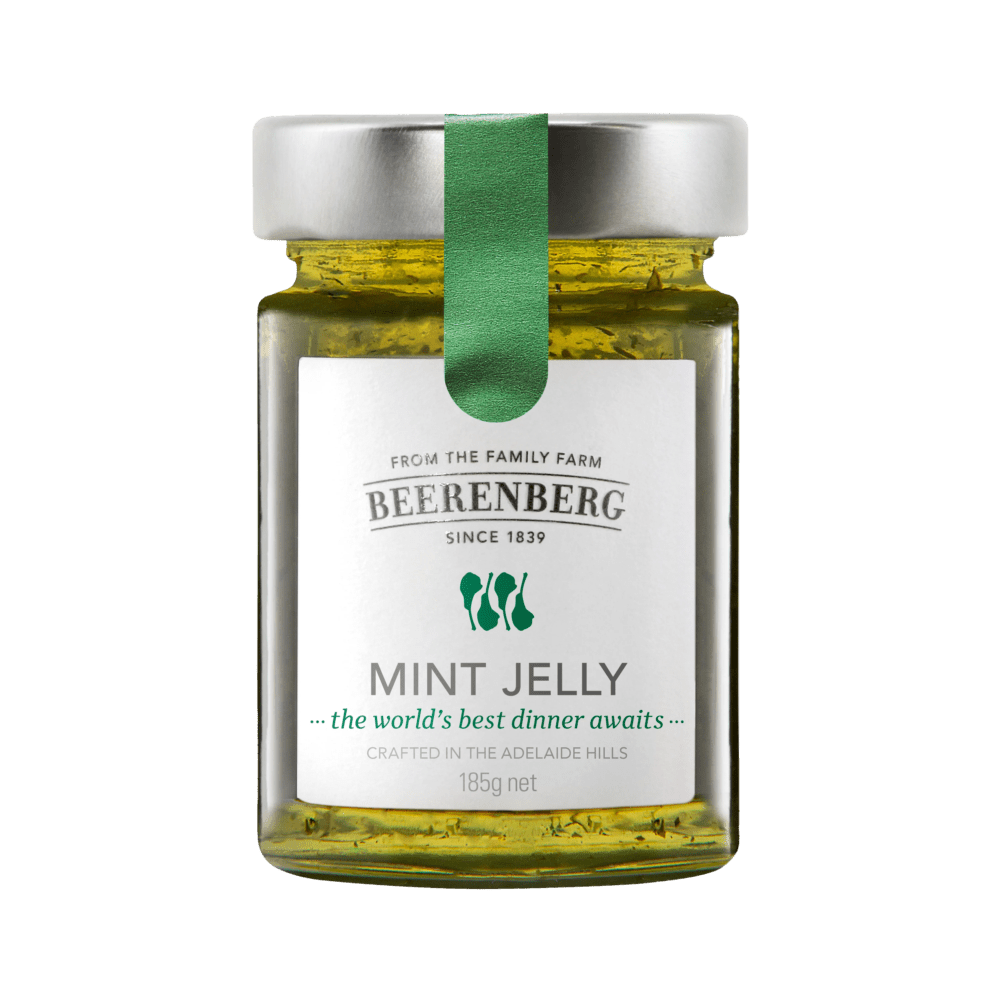 Mint Jelly 185g (Beerenberg) - Condiments & Sauces - The Meat Wagon