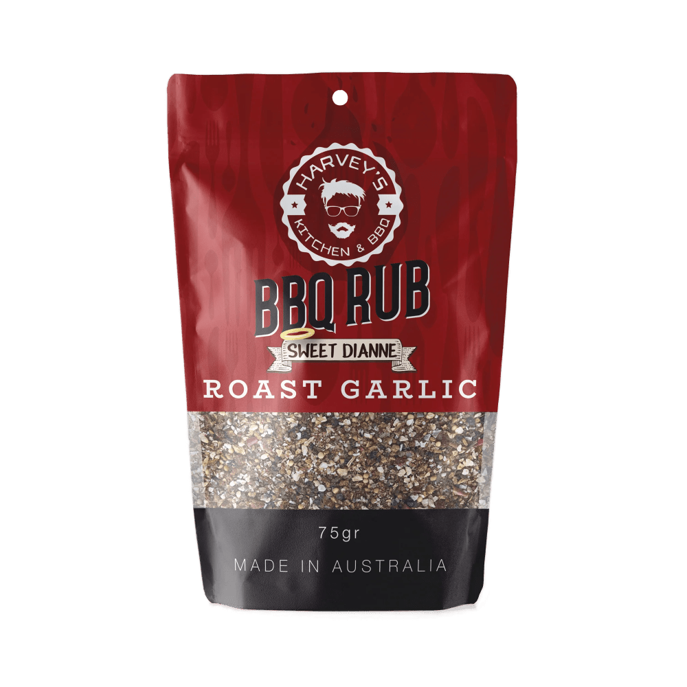 Roast Garlic 'Sweet Dianne' BBQ Rub 75g (Harvey's Kitchen & BBQ) - Rubs & Seasonings - The Meat Wagon