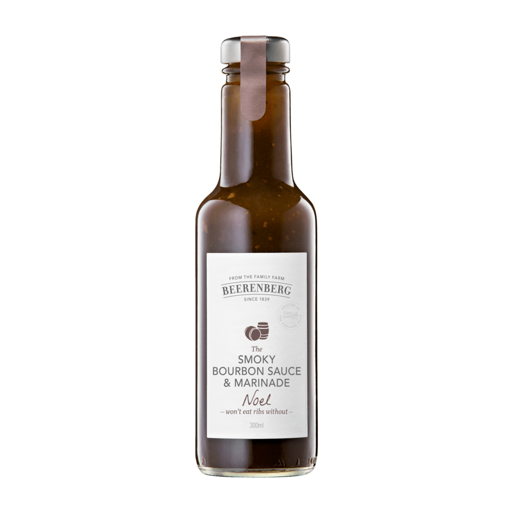 Smoky Bourbon Sauce and Marinade 300ml (Beerenberg) - Condiments & Sauces - The Meat Wagon