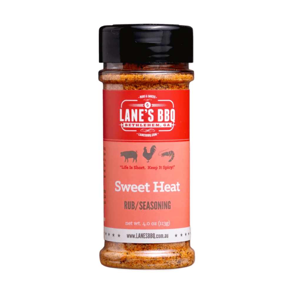 Sweet Heat Rub/Seasoning 130g (Lane's BBQ) - Rubs & Seasonings - The Meat Wagon